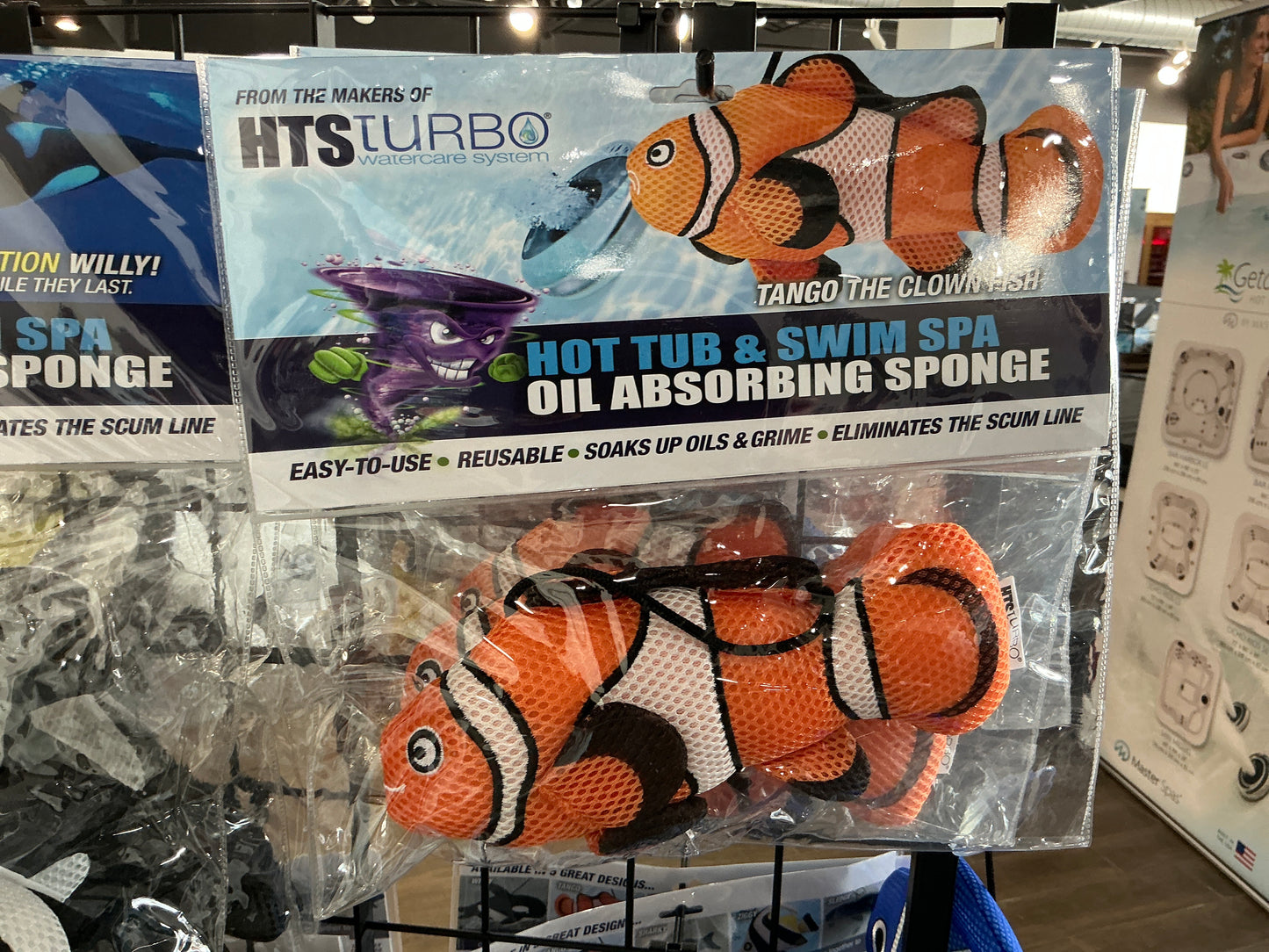 HTS Turbo Hot Tub & Swim Spa Oil Absorbing Sponge - Tango