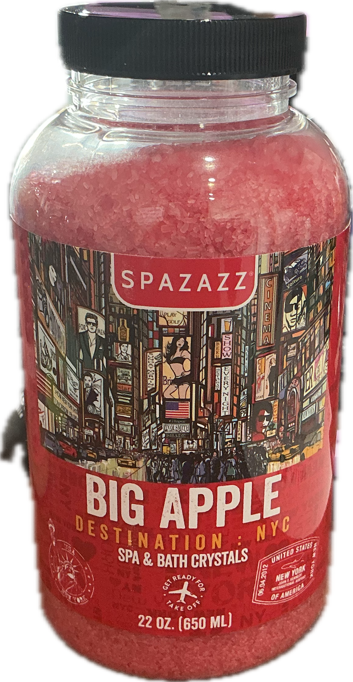 Spazazz Escape Aromatherapy Crystals – Big Apple (22 oz)