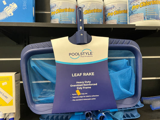 PoolStyle Leaf Rake - fits standard telescopic poles