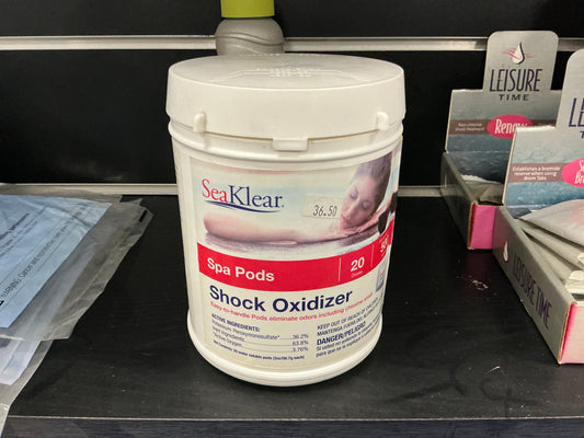 SeaKlear Spa Pods Shock Oxidizer - 20 Doses