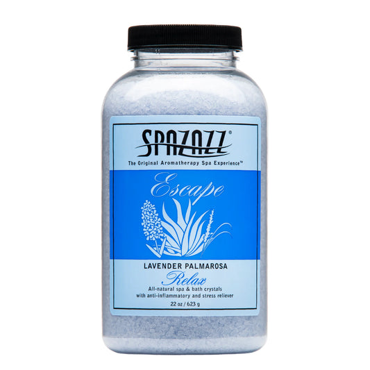 Spazazz Escape Aromatherapy Crystals – Lavender Palmarosa (22 oz)