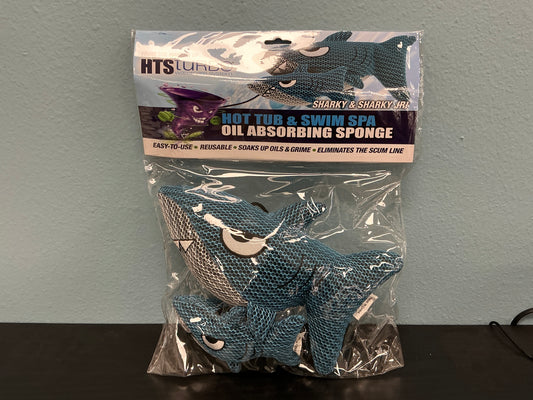 HTS Turbo Hot Tub & Swim Spa Oil Absorbing Sponge - Sharky & Sharky Jr.