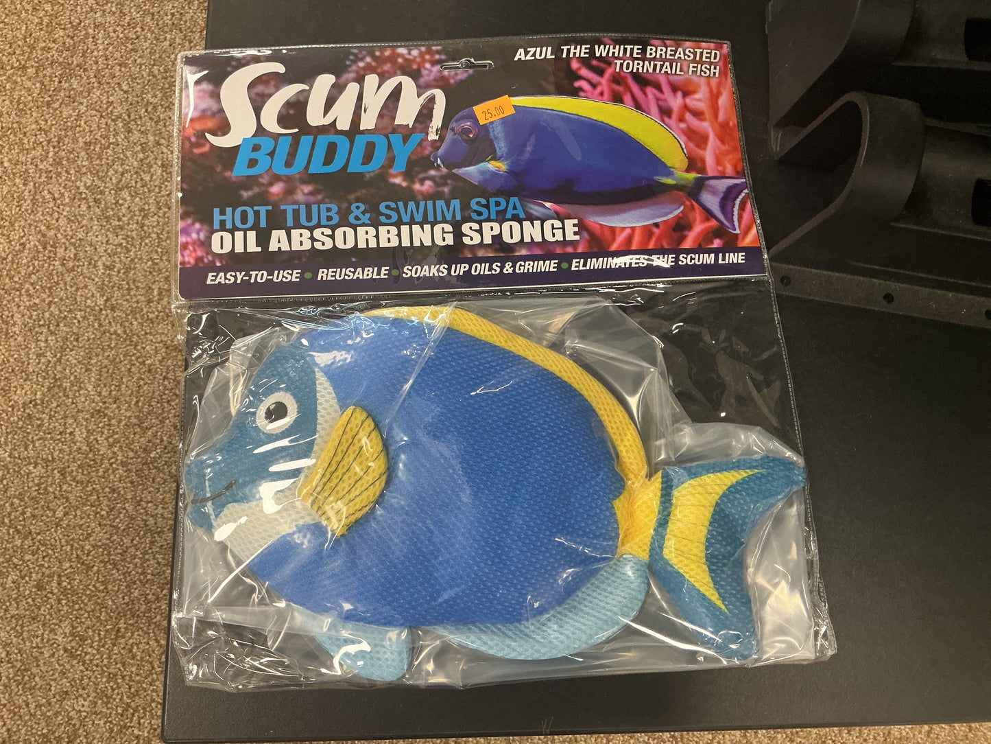 Scum Buddy Azul Oil Absorbing Sponge