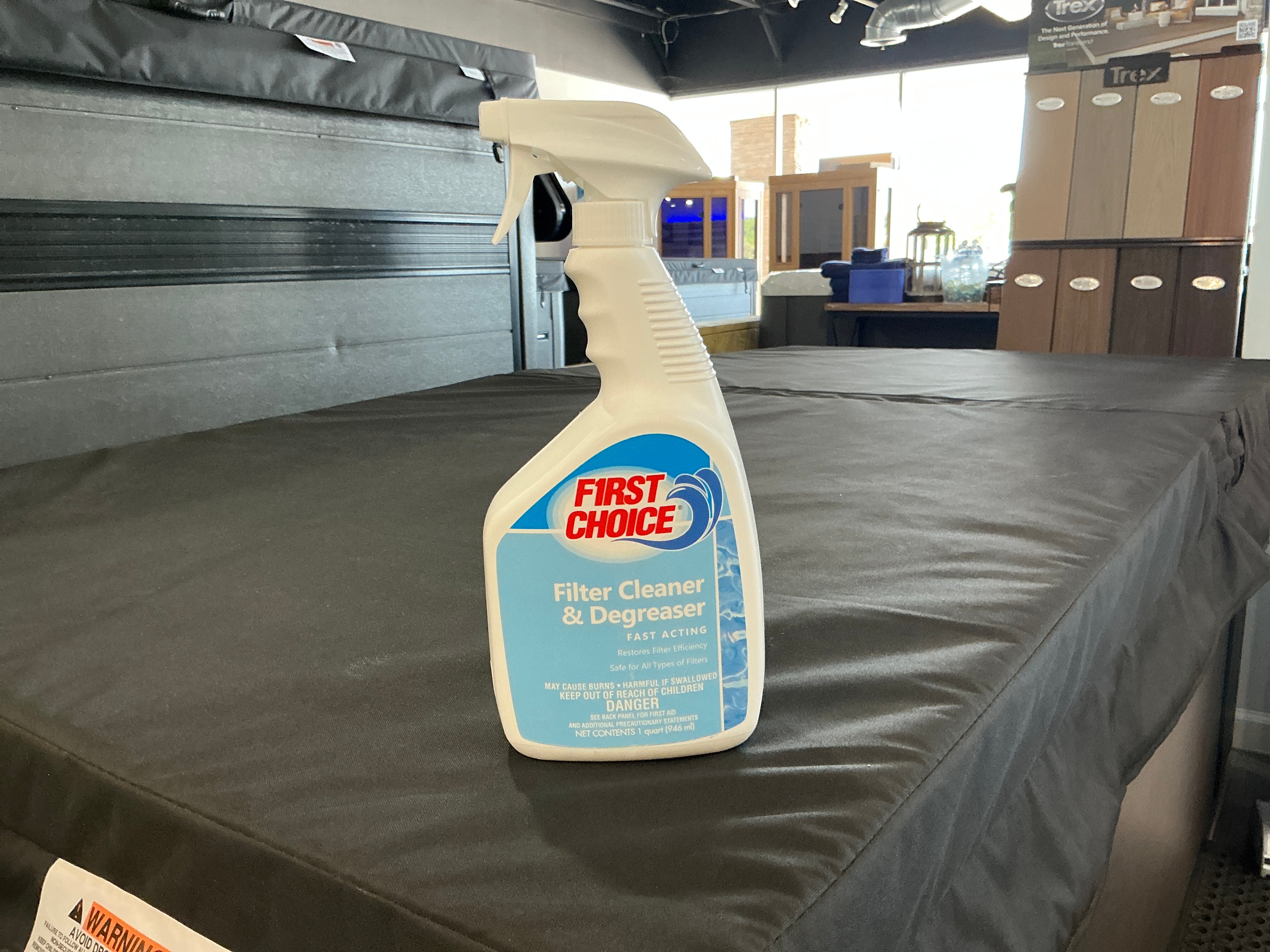 First Choice Filter Cleaner & Degreaser - 1 Qt – Atlas Spas and Swim Spas