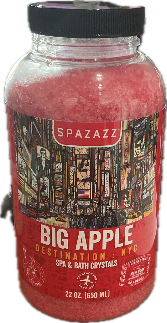 Spazazz Escape Aromatherapy Crystals – Big Apple (22 oz)