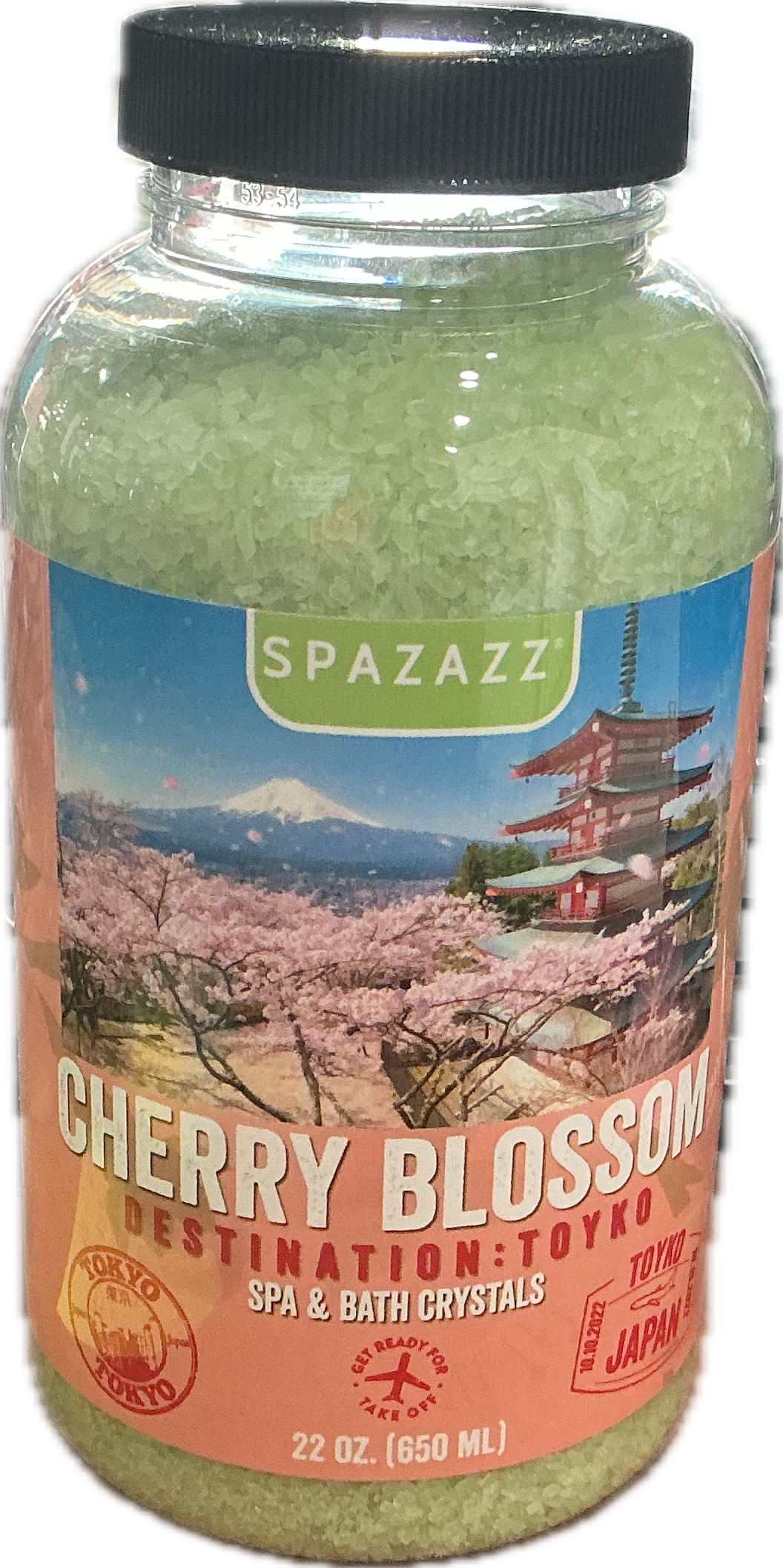 Spazazz Escape Aromatherapy Crystals – Cherry Blossom (22 oz)