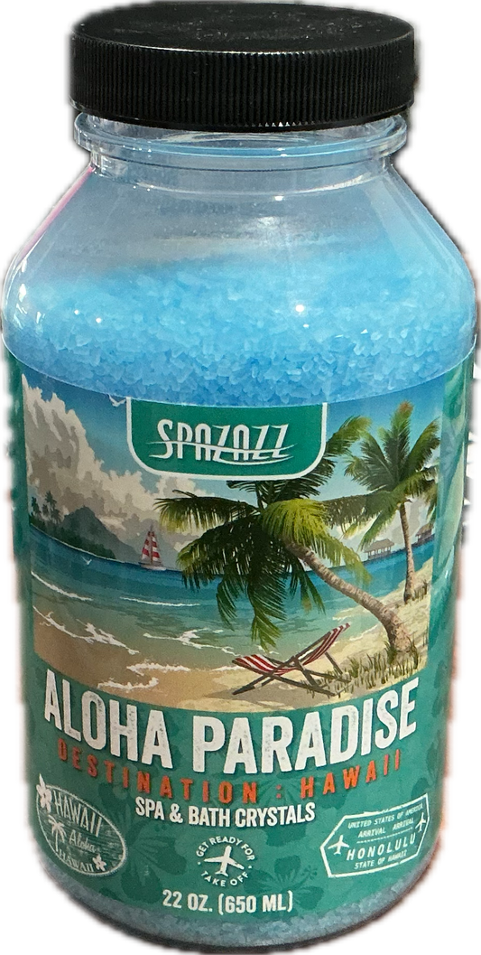 Spazazz Escape Aromatherapy Crystals – Aloha Paradise (22 oz)