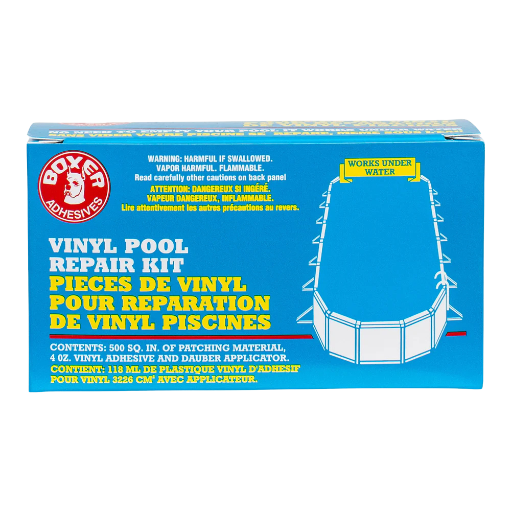 Boxer Adhesives 110 - Vinyl Pool Repair Kit – Atlas Spas and Swim Spas