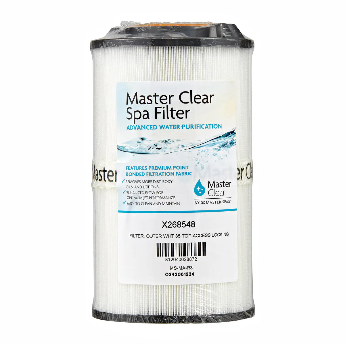 Filter - PMA-R3 - X268548 - Clarity, Heallthy Living, Therapool, TS 240