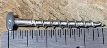 #6 x 1-1/4" Square Grey Black Screw